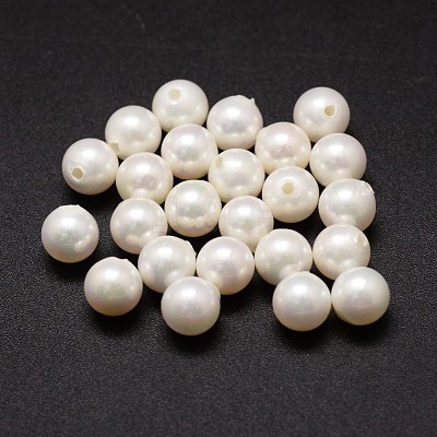 Shell Pearl Beads X-BSHE-L031-01-8mm-1