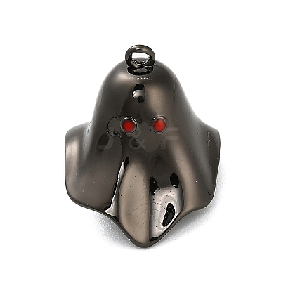 Halloween Brass Enamel Pendants KK-F915-01A-B-1