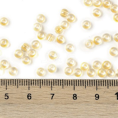 Transparent Inside Colours Glass Seed Beads X1-SEED-A032-04B-1