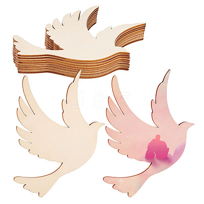 Unfinished Wooden Pieces WOOD-WH0002-32H-1