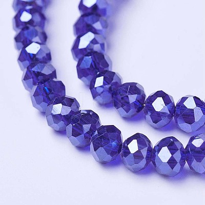 Electroplate Glass Beads Strands EGLA-A034-T3mm-A11-1