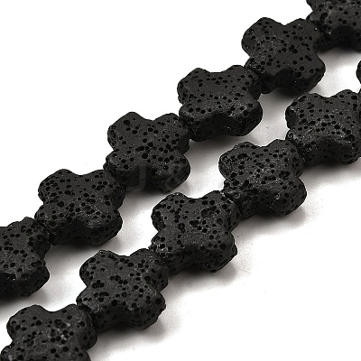 Natural Lava Rock Beads Strands G-L498-E02-01A-1