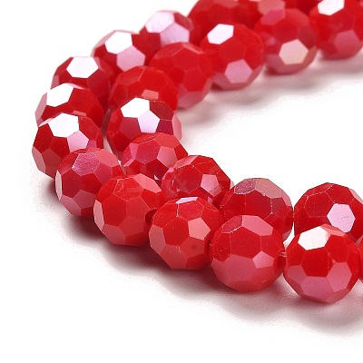 Opaque Glass Beads Stands EGLA-A035-P8mm-B16-1
