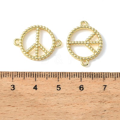 Brass Connector Charms KK-CBA9CBD-01G-1