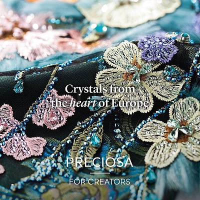 Preciosa® MAXIMA Crystal No Hotfix Flatback Stones Y-PRC-NSS16-00030-435-1