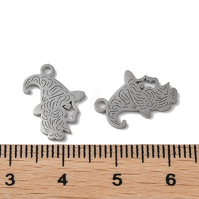 Non-Tarnish 304 Stainless Steel Pendants STAS-F300-14P-1