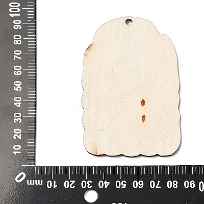 Halloween Printed Wooden Big Pendants LS-WOOD-I016-01H-1