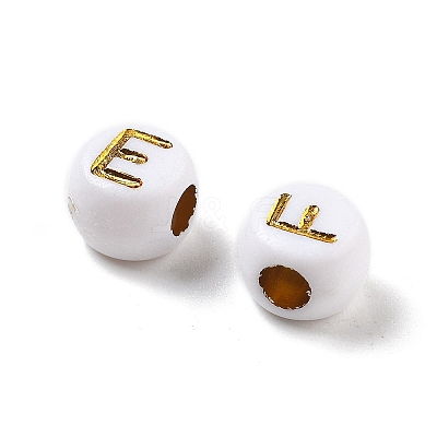 Opaque Acrylic Beads OACR-D282-01A-1