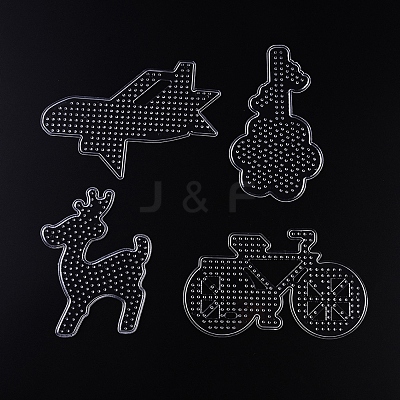 ABC Plastic Pegboards used for 5x5mm DIY Fuse Beads DIY-X0293-99-1