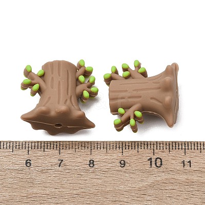 Food Grade Eco-Friendly Silicone Focal Beads SL-CBAECCD-02C-1