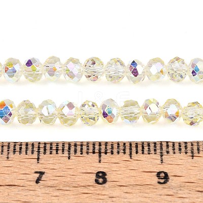 Transparent Glass Beads Strands EGLA-N016-6mm-05-1