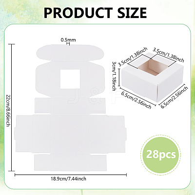 Paper Gift Storage Box CON-WH0001-27B-01-1