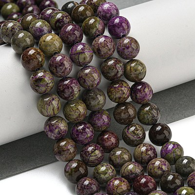 Natural Atlantisite Stichtite Beads Strands G-H034-A02-06-1