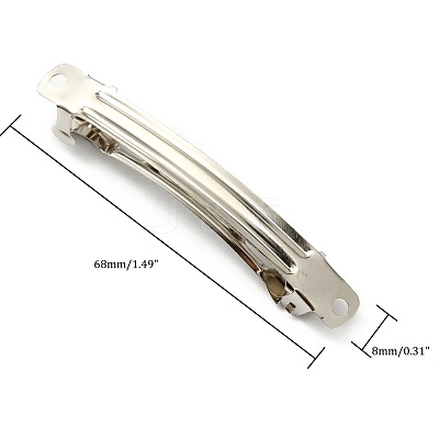 Iron Hair Barrette Findings IFIN-A171-06E-1