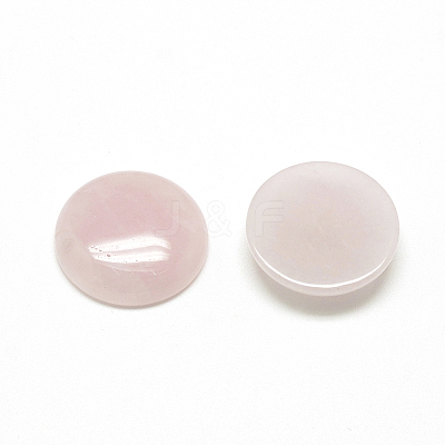Natural Rose Quartz Cabochons LS-X-G-R416-20mm-48-1