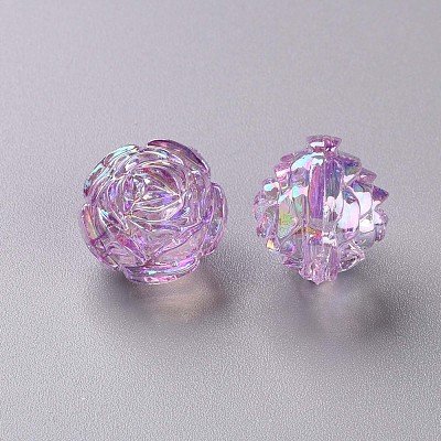 Transparent Acrylic Beads TACR-S154-31C-935-1
