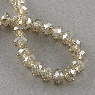 Electroplate Glass Bead Strands EGLA-S096-2mm-05-1