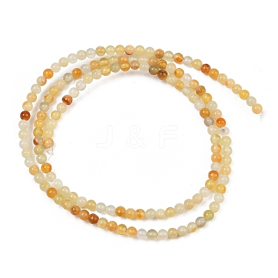 Natural Xiuyan Jade Beads Strands GG-CBA0389-A01-3mm-1