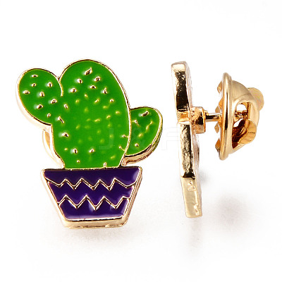 Alloy Enamel Brooches JEWB-N006-012-NR-1