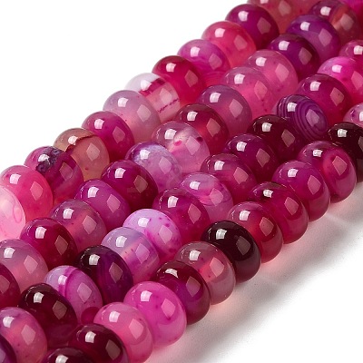 Natural Agate Beads Strands X-G-H295-C03-02-1