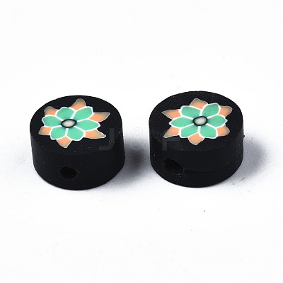 Handmade Polymer Clay Beads Strands CLAY-T020-08A-1
