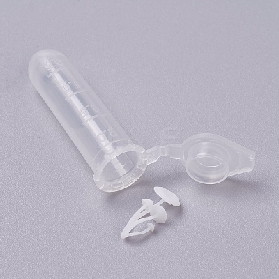 Transparent Disposable Plastic Centrifuge Tube DIY-WH0079-84C-03-1