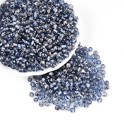 Picasso Baking Paint Glass Seed Beads SEED-N007-35G-1