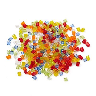DIY Transparen Tube Glass Beads Bracelet Making Kit DIY-YW0004-36A-1