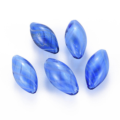 Transparent Handmade Blown Glass Globe Beads X-GLAA-T012-13-1