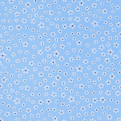 Floral Pattern Printed A4 Polyester Fabric Sheets DIY-WH0158-63A-11-1