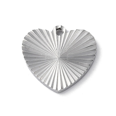 Non-Tarnish 304 Stainless Steel Pendants STAS-D025-01P-02-1