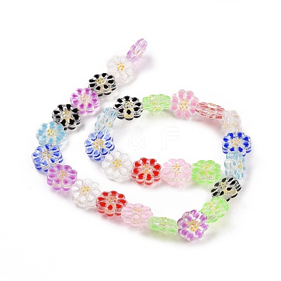 Handmade Lampwork Beads Strands LAMP-E033-02I-1