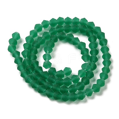 Imitate Austrian Crystal Frosted Glass Beads Strands LS-EGLA-A039-T4mm-MD10-1