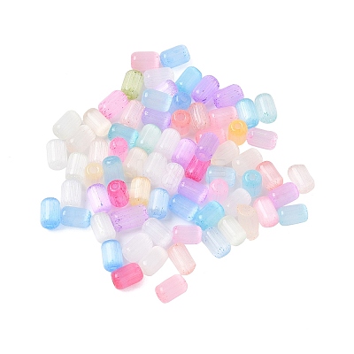 68Pcs 10G Glass Cat Eye Beads GLAA-V001-05-1