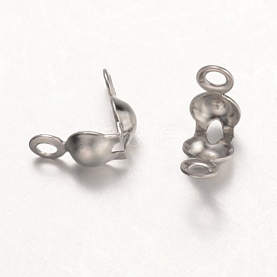 Tarnish Resistant 316 Surgical Stainless Steel Bead Tips X-STAS-K102-01P-1