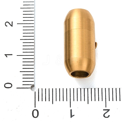 304 Stainless Steel Locking Tube Magnetic Clasps STAS-A151-02D-G-1