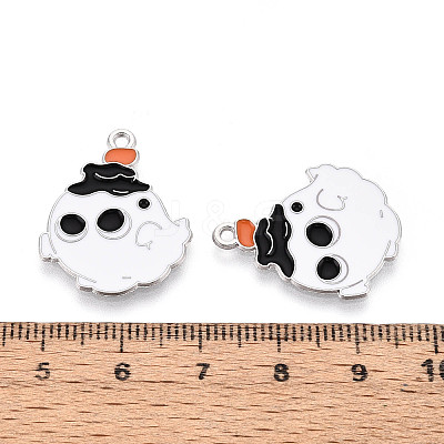 Halloween Theme Alloy and Enamel Pendants ENAM-T021-31A-01P-1