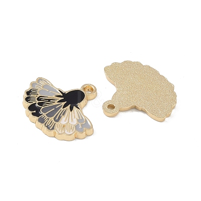 Rack Plating Alloy Enamel Pendants FIND-I038-07B-1