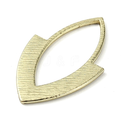 Rack Plating Alloy Pendants PALLOY-K023-08G-1