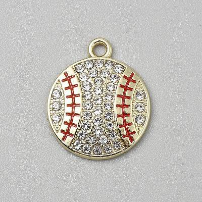 Alloy Rhinestone Pendants LS-FIND-CJC0016-50A-1