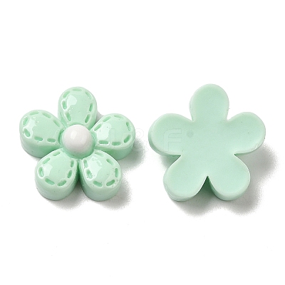 Opaque Resin Cabochons X-RESI-K027-19-1