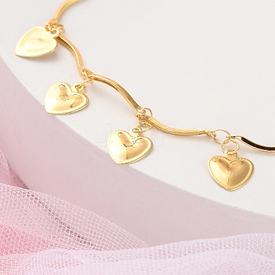 304 Stainless Steel Charm Bracelets for Woman BJEW-S157-07G-H-1
