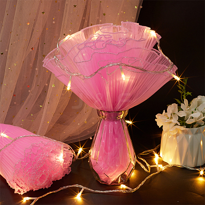 2 Bags Organza Flower Bouquet Wrapping Paper DIY-GF0009-61A-03-1