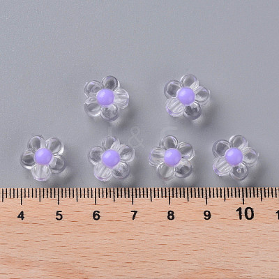 Transparent Acrylic Beads TACR-S152-06A-SS2114-1