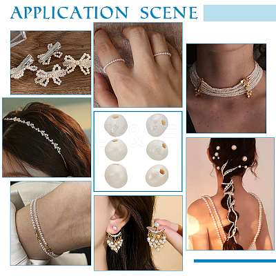 240Pcs 3 Styles Natural Cultured Freshwater Pearl Beads PEAR-PH0001-25-1