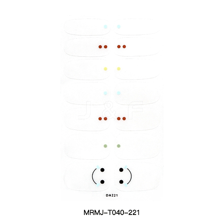 Full Cover Nail Art Stickers MRMJ-T040-221-1