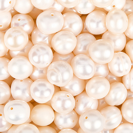 100Pcs Natural Cultured Freshwater Pearl Beads PEAR-LT0001-15-1