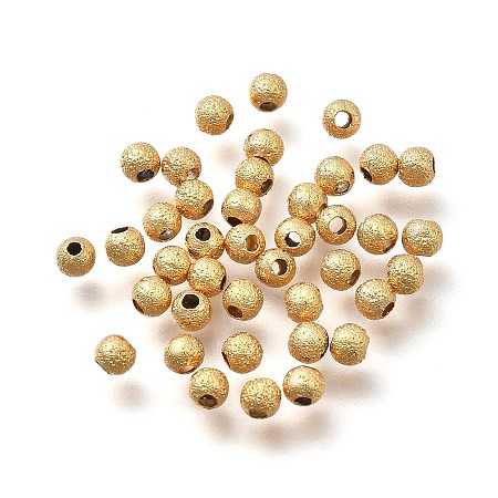Brass Beads KK-B147-01A-G-1