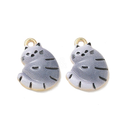Alloy Enamel Pendants ENAM-K076-35G-03-1