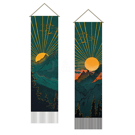 Polyester Wall Hanging Tapestry AJEW-WH0399-134-1